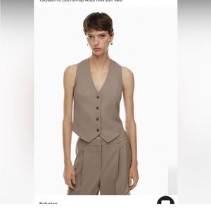 Aritzia deniro vest